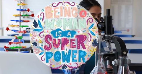 Empowered Young Scientist in School Laboratory Setting