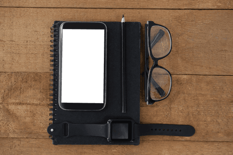 transparent layout of everyday essentials on table - Download Free Stock Videos Pikwizard.com
