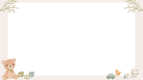 Cute Baby-Themed Transparent Frame with Adorable Decorations - Download Free Stock Videos Pikwizard.com