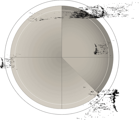 transparent grunge beige pie chart circle design - Download Free Stock Videos Pikwizard.com