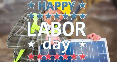 Celebrating Labor Day with Renewable Energy Enthusiasm - Download Free Stock Images Pikwizard.com