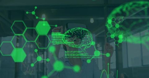 Innovative Technology in Virtual Reality and Scientific Research - Download Free Stock Images Pikwizard.com