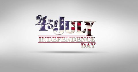 Patriotic 4th of july independence day celebration design
