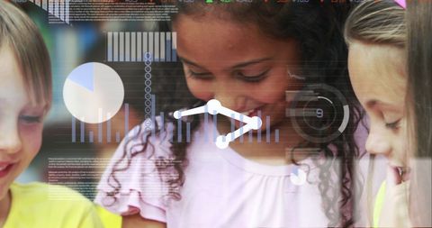 Diverse Children Engaged with Data and Technology Visuals - Download Free Stock Images Pikwizard.com