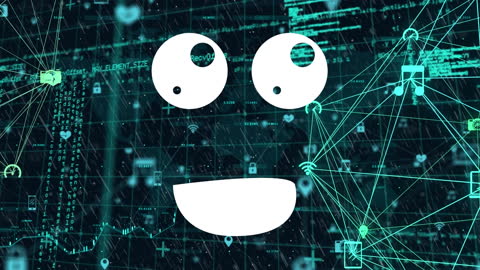 Playful Animation Symbolizing Digital Transformation