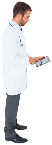 transparent doctor using digital tablet technology - Download Free Stock Videos Pikwizard.com