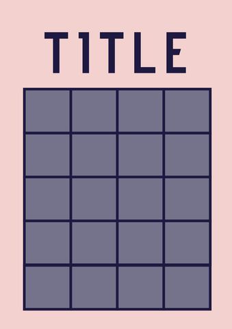 elegant grid layout with bold title on minimalist background - Download Free Stock Templates Pikwizard.com