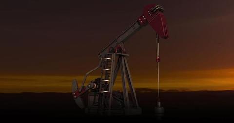 Pumpjack Operating at Sunset on Remote Oilfield - Download Free Stock Images Pikwizard.com