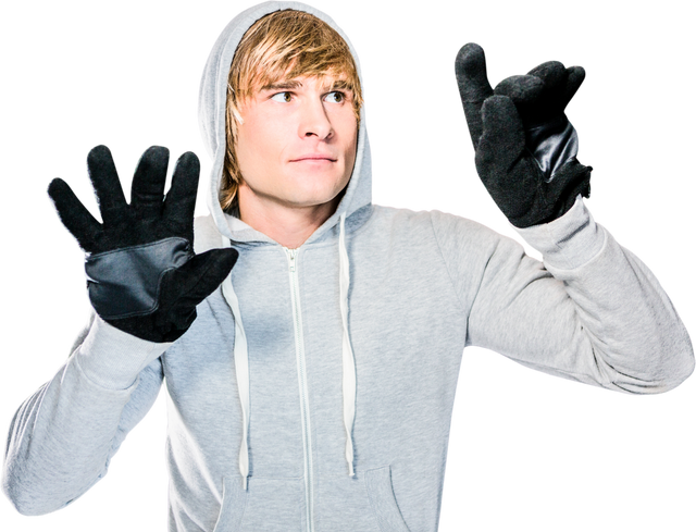 Young Man in Hoodie with Black Gloves Hitting Transparent Surface - Download Free Stock Videos Pikwizard.com