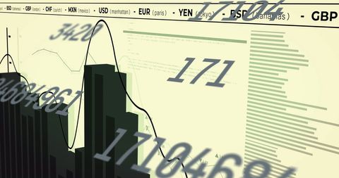 Data Analytics and Currency Exchange Economy Visualization - Download Free Stock Images Pikwizard.com