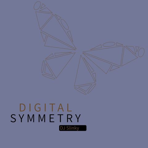 Geometric Butterfly Digital Music Album Cover Design - Download Free Stock Templates Pikwizard.com