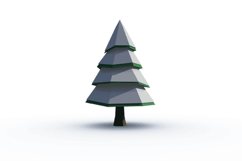 transparent polygonal christmas tree with snowy branches - Download Free Stock Videos Pikwizard.com