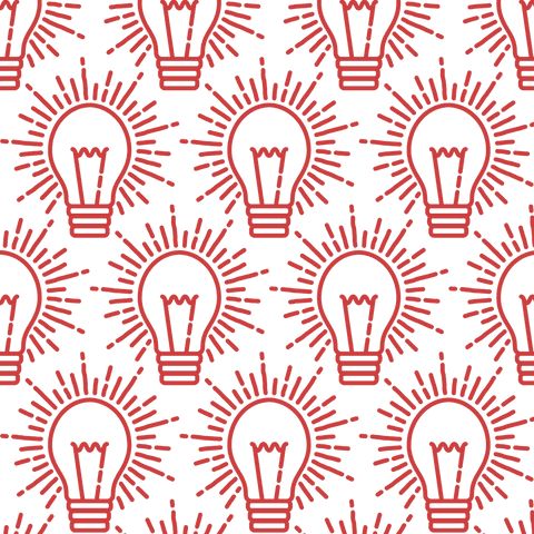 illuminated red light bulbs pattern on transparent background - Download Free Stock Videos Pikwizard.com