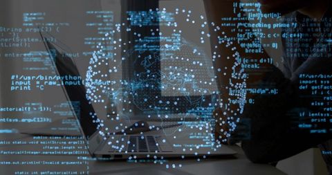 Developer enthusiast engaging in holographic tech innovation