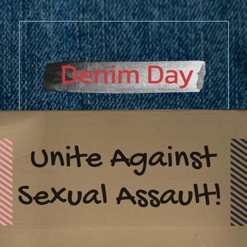 denim day awareness for sexual assault prevention - Download Free Stock Templates Pikwizard.com