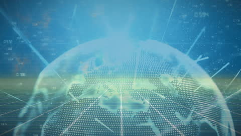 Virtual Reality in Global Business with Data Overlay