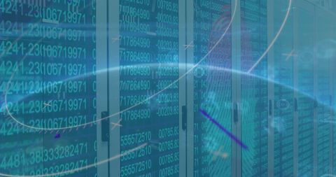 Digital Financial Data with Global Connectivity Background - Download Free Stock Images Pikwizard.com