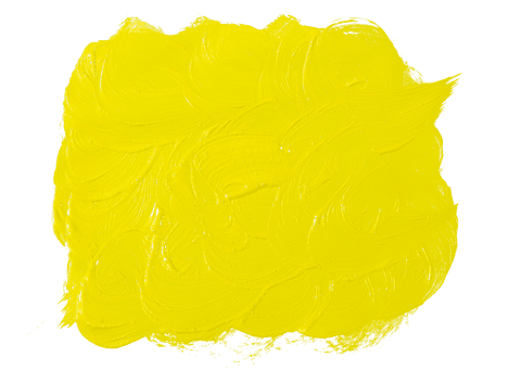Vibrant Yellow Brush Strokes on Transparent Background Design - Download Free Stock Videos Pikwizard.com