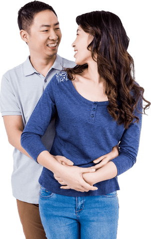 Transparent Background Asian Couple Having Joyful Moment - Download Free Stock Videos Pikwizard.com