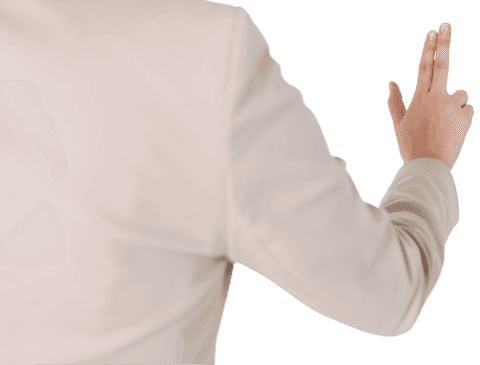 asian businesswoman hand with pointing gesture on transparent background - Download Free Stock Videos Pikwizard.com