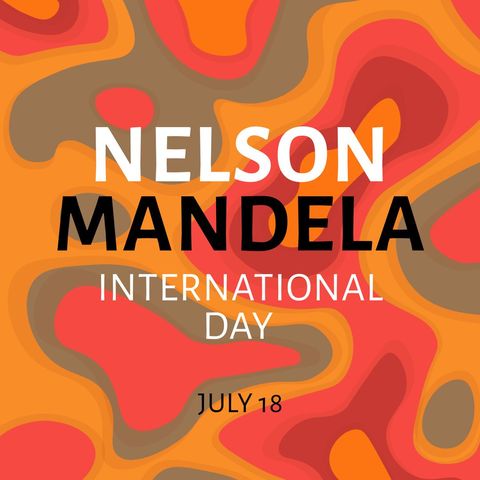 colorful abstract design for nelson mandela international day - Download Free Stock Templates Pikwizard.com