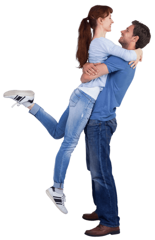 transparent couple joyfully embracing each other - Download Free Stock Videos Pikwizard.com