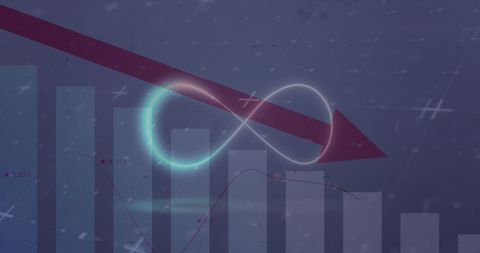 Abstract Data Visualization with Analytics Elements - Download Free Stock Images Pikwizard.com