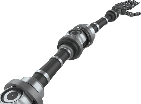 flexible gray metal robotic arm on transparent background - Download Free Stock Videos Pikwizard.com