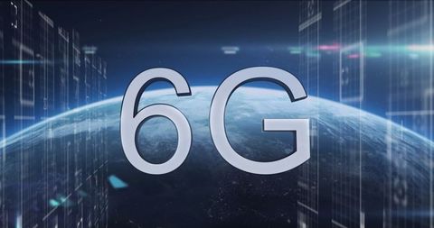 Futuristic 6G Concept Over Digital Earth - Download Free Stock Images Pikwizard.com