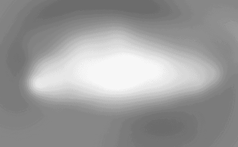 Abstract grey shape on transparent background with space for design