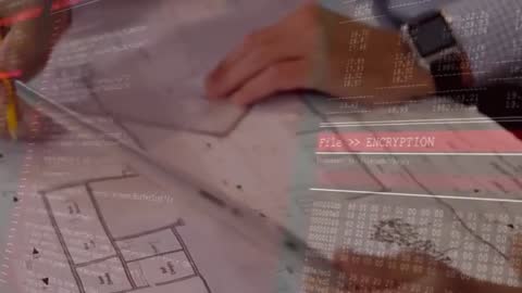 Architects Digitally Encrypting Blueprint Designs for Security