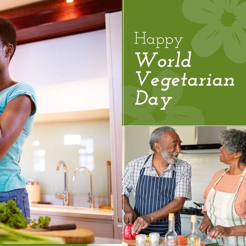 Happy World Vegetarian Day Celebration and Vegetarian Cooking