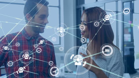 Digital Transformation with Diverse Professionals and Network Connections