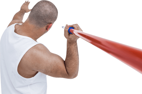 athlete throwing transparent javelin mid-action - Download Free Stock Videos Pikwizard.com