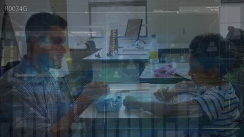 Digital Education Technology with Teacher and Students