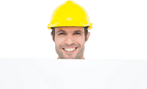 Smiling Male Architect Holding Blank Billboard with Transparent Background - Download Free Stock Videos Pikwizard.com