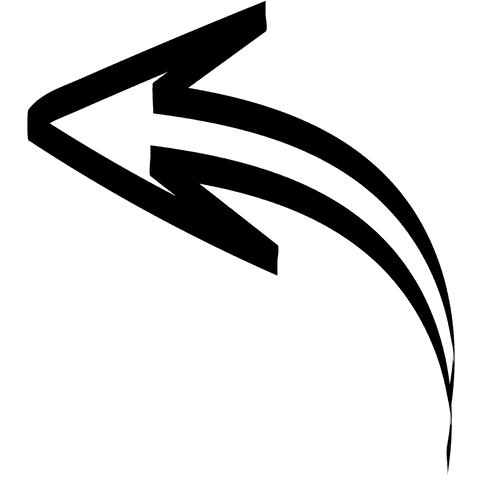black arrow icon on transparent background with copy space - Download Free Stock Videos Pikwizard.com