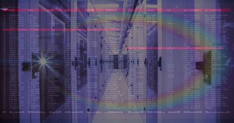 Digital Interface Data Processing in High-Tech Server Room - Download Free Stock Images Pikwizard.com