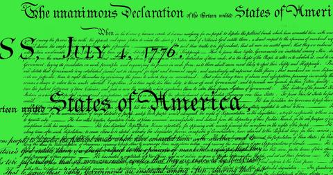 Constitution Text on Green Digital Display - Download Free Stock Images Pikwizard.com