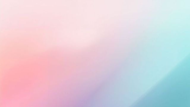 Pastel gradient wallpaper blending peach to teal diagonal minimal calm colorfield