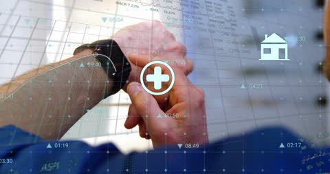 Smartwatch Interaction with Financial Data Overlay