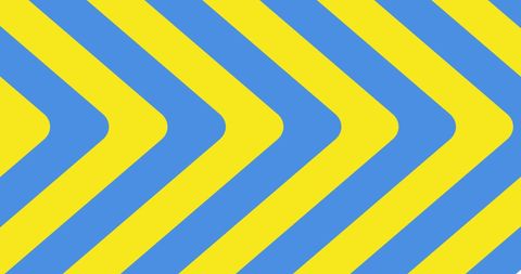 Blue and Yellow Arrows on Chevron Pattern Background - Download Free Stock Images Pikwizard.com