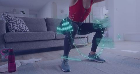 Augmented Reality Enhancing Home Workout