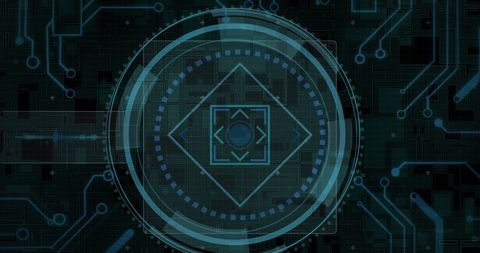 futuristic digital interface with scanning hud - Download Free Stock Images Pikwizard.com