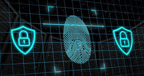 Biometric Security Technology with Fingerprint and Digital Locks - Download Free Stock Images Pikwizard.com