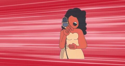 Expectant Performer Embracing Motherhood on Dynamic Stage