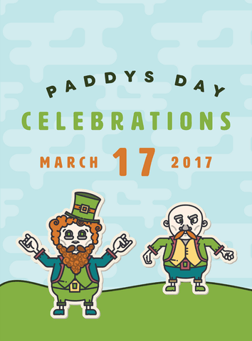 Saint Patrick's Day Celebration Graphic on Transparent Background - Download Free Stock Videos Pikwizard.com