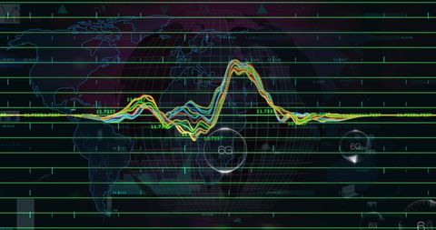 5G 6G Digital Interface With Global Connectivity Graphs - Download Free Stock Images Pikwizard.com