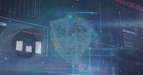 Digital Shield and Data Security Concept - Download Free Stock Images Pikwizard.com