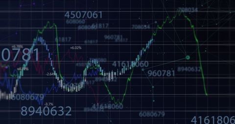 Abstract Digital Data Charts Illustrating Market Trends - Download Free Stock Images Pikwizard.com